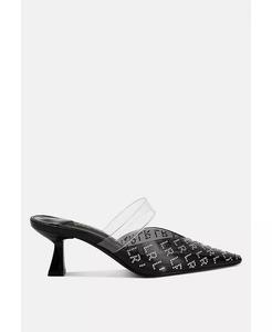 Туфли-каблуки Holin с острым носком London Rag, черный