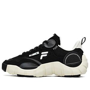 Кроссовки x n21 bone sneakers 'black white' Fila Fusion, черный