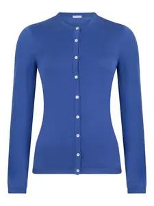 Кардиган с круглым вырезом Malo, синий