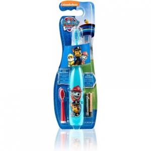 Электрическая зубная щетка Ln-1115 с двумя насадками и аккумулятором Paw Patrol, Lorenay