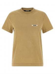 Футболка «Le T-shirt Gros-Grain» JACQUEMUS, бежевый