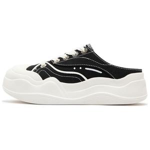 Мюли женские с закрытым носком женские 361°, черный/белый