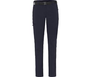 BERGSON Зимние походные брюки, на теплой подкладке, эластичные, синего цвета