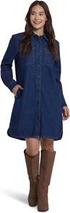 Женское платье-рубашка Reese Denim NYDJ, Dark Indigo