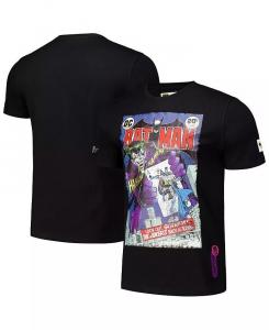 Мужская черная футболка Batman Comics the Joker Comic Regular Fit Freeze Max