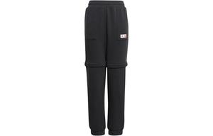 Детские трикотажные спортивные штаны Adidas, черный