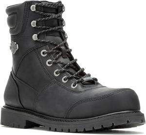 Мужские сапоги Harley-Davidson Drewett 7 с композитным носком и средней голенью, черный