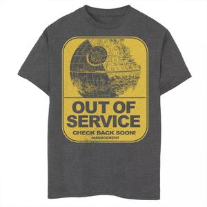 Футболка с рисунком Звезды Смерти для мальчиков 8–20 лет Star Wars