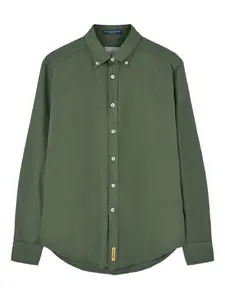 Рубашка на пуговицах B.D. Baggies, зеленый