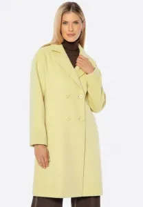 Классическое пальто zweireihigerus с узором Wittchen, Yellow