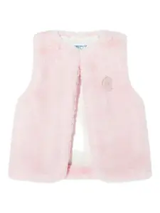 Жилет-украшение из воздушного шара из искусственного меха Atelier Choux, розовый