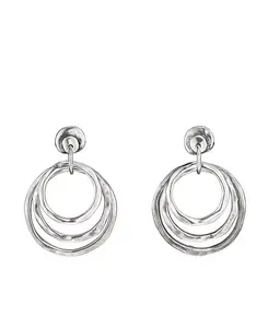 Серьги-Кольца из стерлингового серебра Unode50, silver