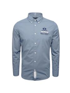 Рубашка на пуговицах Comfort fit La Martina MAC601, пыльно-синий