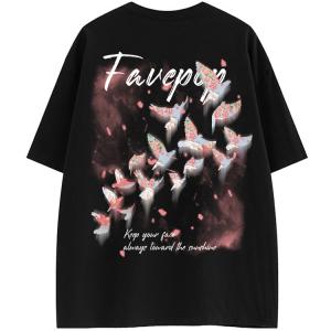 Футболка унисекс FAVEPOP, белая [Улучшенная однотонная голубь мира]