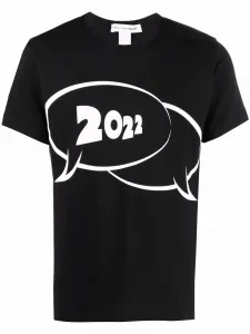 Футболка с логотипом Comme Des Garcons Shirt, черный