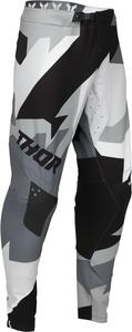 Мотоциклетные штаны Thor sportmode brave, Black/White/Grey