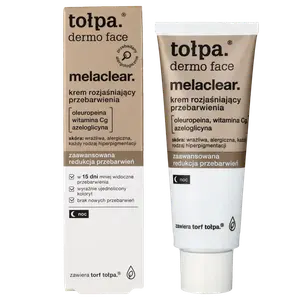 Ночной крем от пигментации, 40 мл Tołpa Dermo face melaclear
