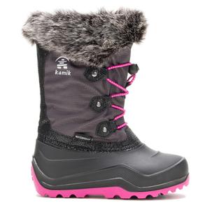 Детские водонепроницаемые зимние ботинки Powdery 3 для малышей/маленьких детей Kamik, цвет charcoal