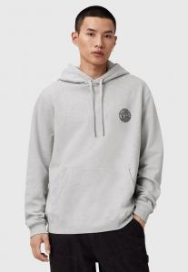 Худи AllSaints WAVED OTH , Light Grey Marl/Grey