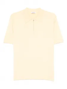 Рубашка поло с воротником на молнии Sandro, желтый
