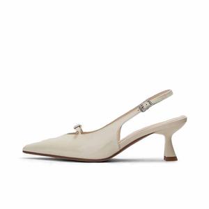 SHOEMAKER QUEEN Женские туфли на высоком каблуке молочно-белые, цвет Milk White