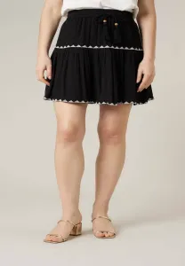 Оригинальная юбка-трапеция malinae. Deeluxe, Schwarz