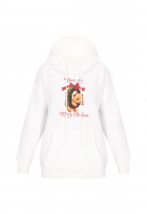 MYMO Толстовка 'Pop' в белом цвете