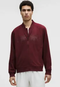 Учебная теннисная куртка из трикотажной сетки Lululemon, Burgundy Bay