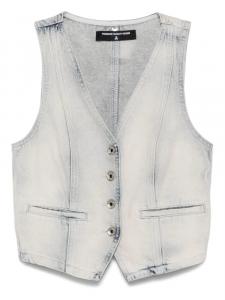 Джинсовый жилет Patrizia Pepe, синий