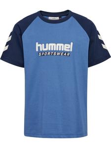 Hummel Футболка с логотипом Hmljr для девочек, голландского синего цвета