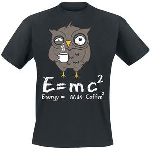 Футболка Tierisch Energy Milk Coffee, черный