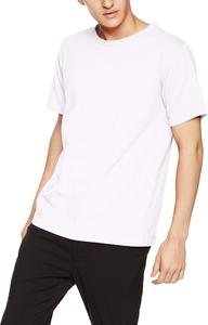 Мужская футболка Hanes RECOVERJersey HM1-P101 с круглым вырезом, коротким рукавом, белый