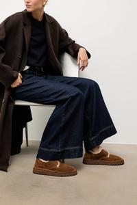 Замшевые зимние ботинки Answear.Lab, коричневый