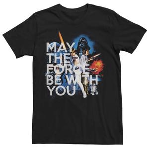 Мужская футболка May The Force Be With You Star Wars