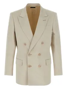 Двубортный пиджак Tom Ford, нейтральный