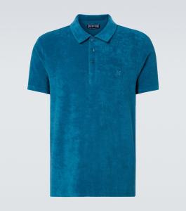 Хлопковая поло с добавками и ворсом Vilebrequin, Paon