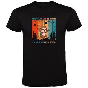 Футболка с коротким рукавом Kruskis Keep Calm Sloth, черный