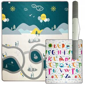 ДВУХСТОРОННИЙ УЧЕБНЫЙ КОВрик ПЕННЫЙ XPE 180x150 iKido