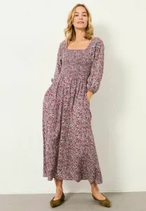 Повседневное платье стандартного кроя Fatface, Plum Purple Tone Floral