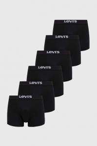6 пачек боксеров Levi's, черный