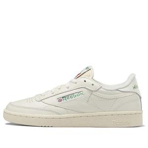 Кроссовки club c 85 'chalk glen green' Reebok, бежевый