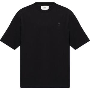 Футболка с вышитым логотипом Ami Paris AMIPARIS, черный