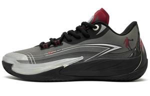 Баскетбольные кроссовки Poisonous Fangs 3.0, низкие, мужские, черные, серебристые QIAODAN, Black Silver