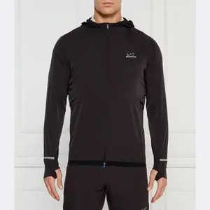 Толстовка узкого кроя Ea7, черный