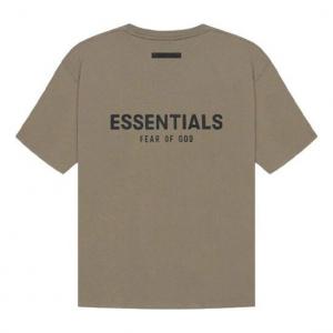 Футболка Fear of God Essentials SS21 Short Sleeve Tee Taupe, коричневый