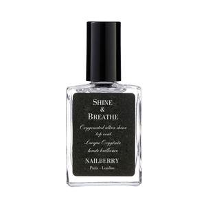 Лак для ногтей shine & breathe Nailberry, объем 15 мл