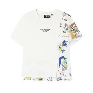 FILA Футболка Lifestyle женская Cloud White