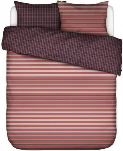 Постельное белье из сатина Meg, цвет Dusty Rose, размер 155x220+80x80 см AL Essenza