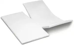 Простыня "Золушка" " Простыня для двойных топперов (до 15 см)", эластичность для гладко застеленной кровати Cinderella 180х200-210 см, 1 шт., белый