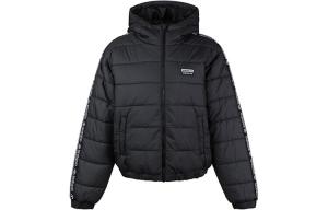 Женское укороченное пальто Adidas Originals, цвет Black